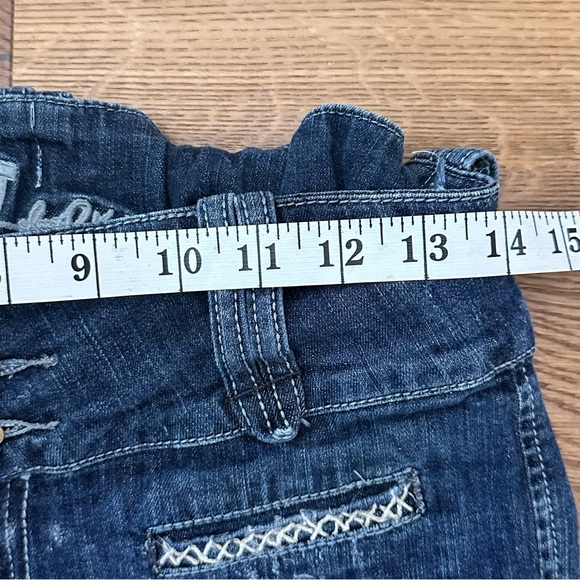 Kut from the Kloth Blue High-Low Denim Skirt - Picture 7 of 11